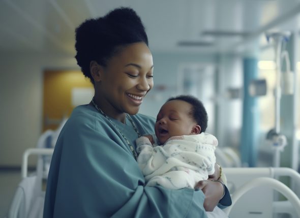 portrait-mother-with-newborn-baby